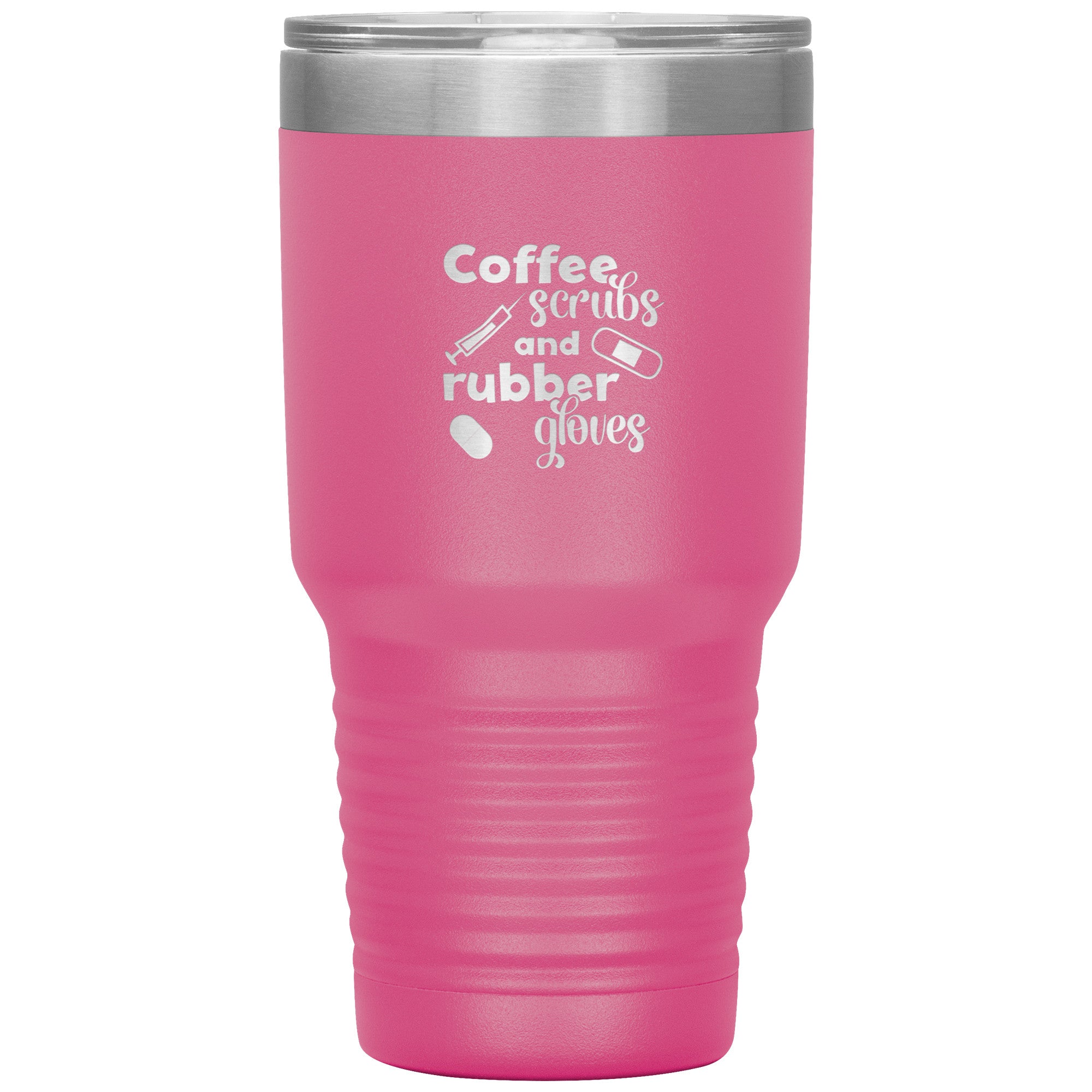 Healthcare Hero with Syringe Design on 30oz Insulated Tumbler