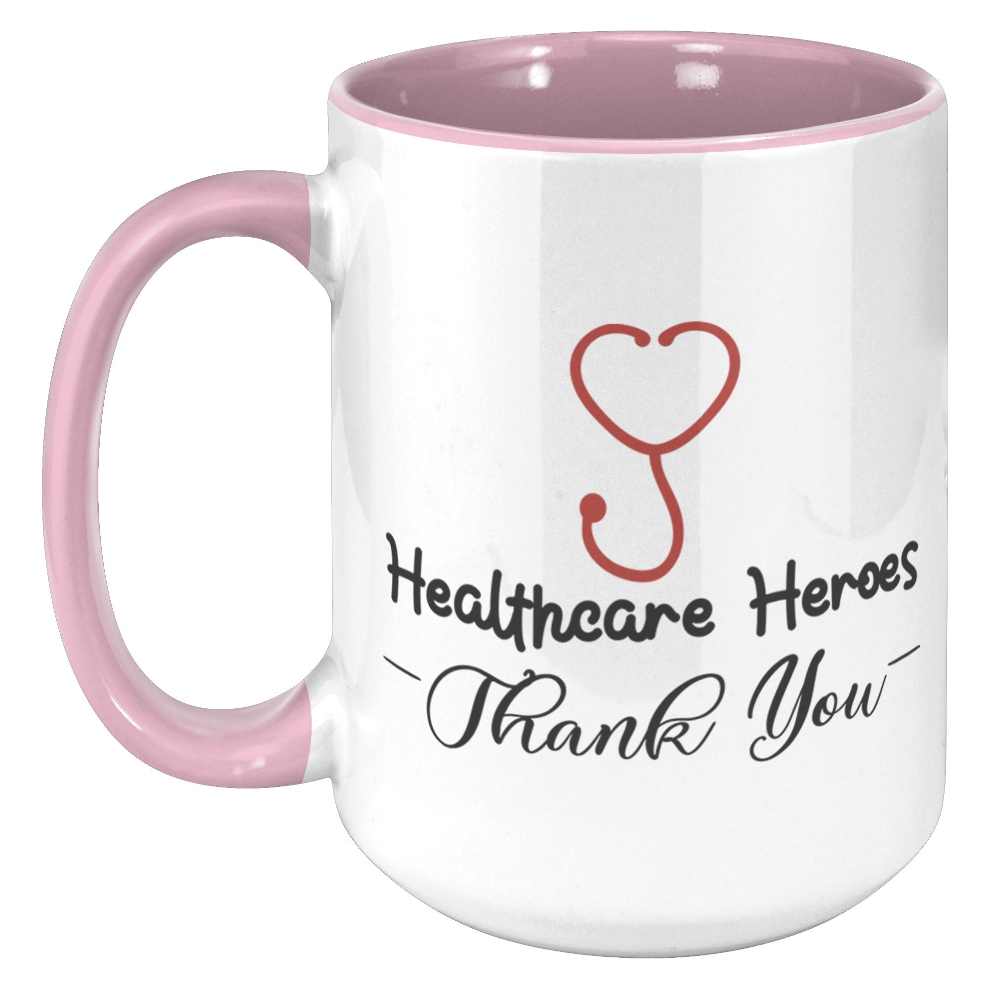 Healthcare Heroes 15oz Accent Mug – Celebrate Medical Professionals with Style