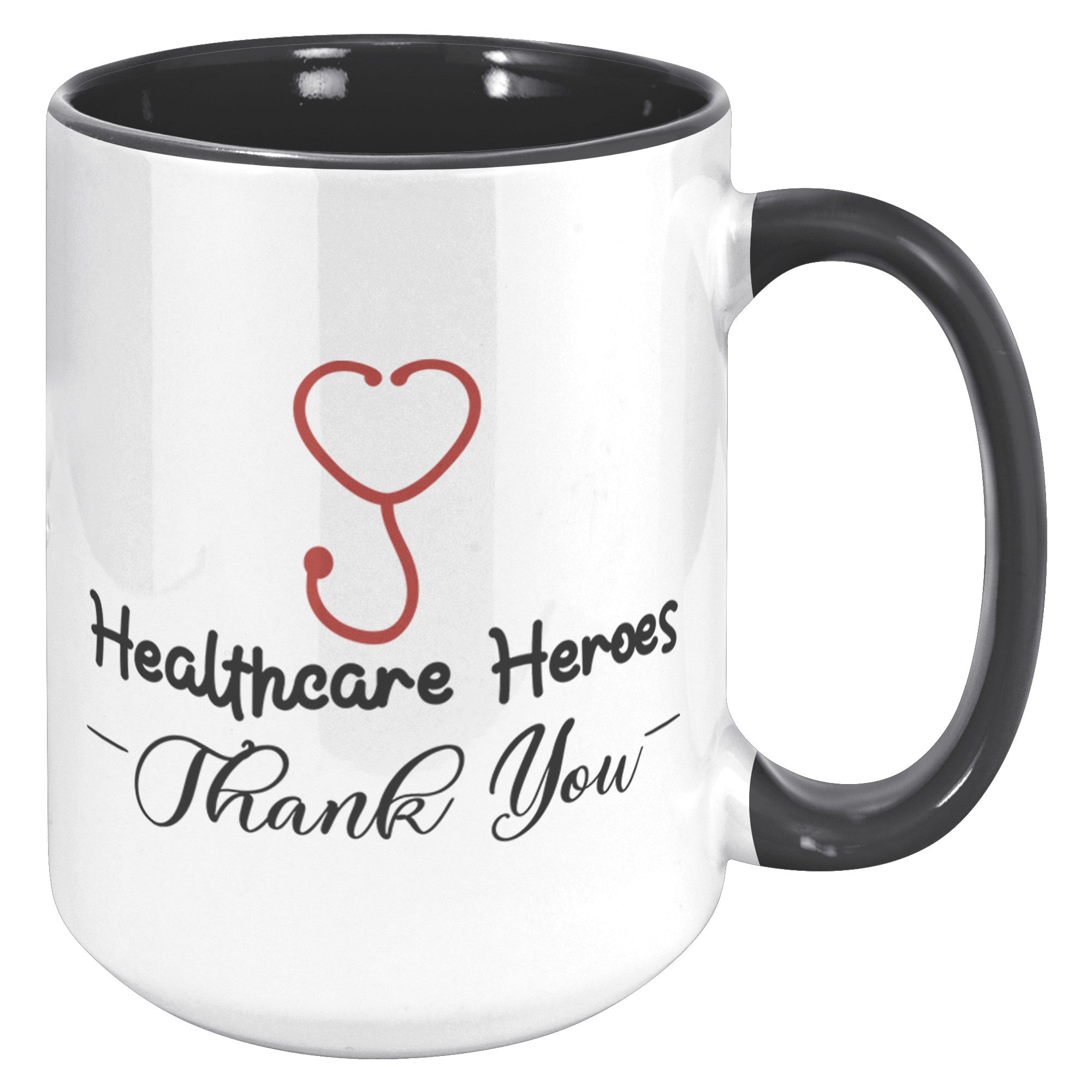 Healthcare Heroes 15oz Accent Mug – Celebrate Medical Professionals with Style