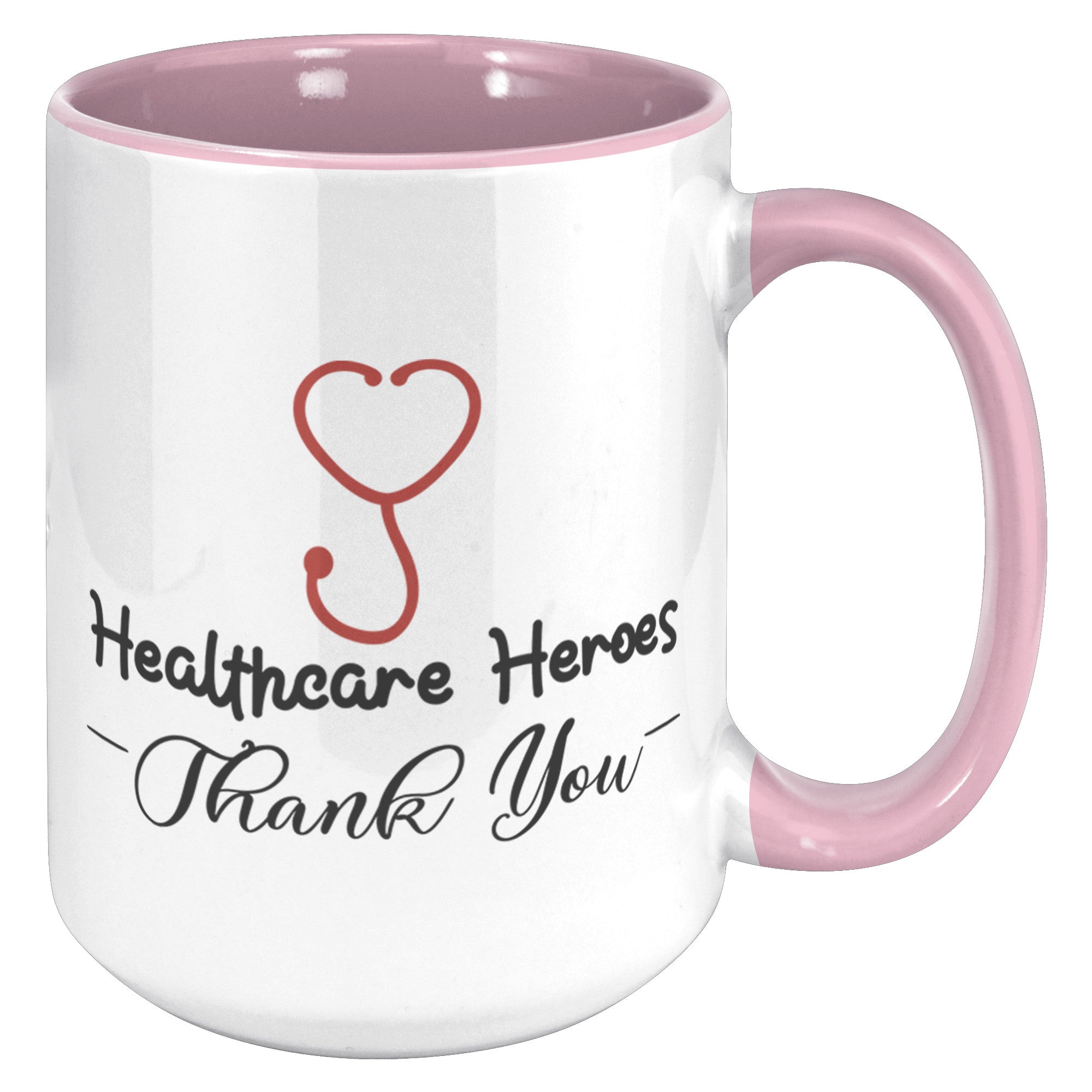 Healthcare Heroes 15oz Accent Mug – Celebrate Medical Professionals with Style