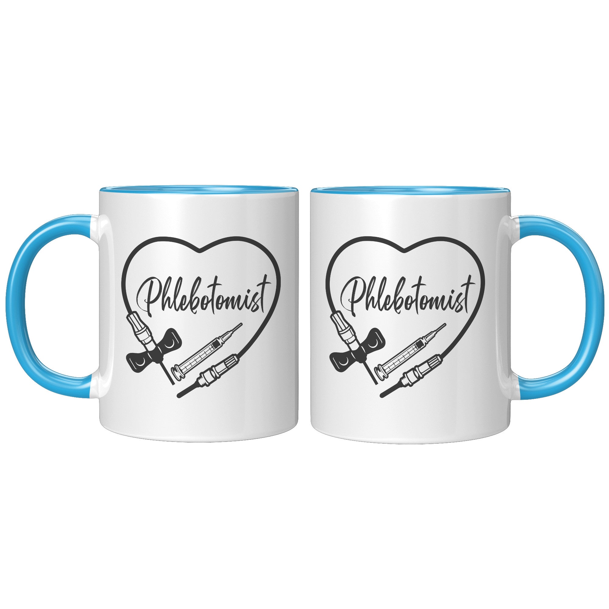 Heartwarming Phlebotomist 11 oz Accent Mug - Medical Themed Drinkware