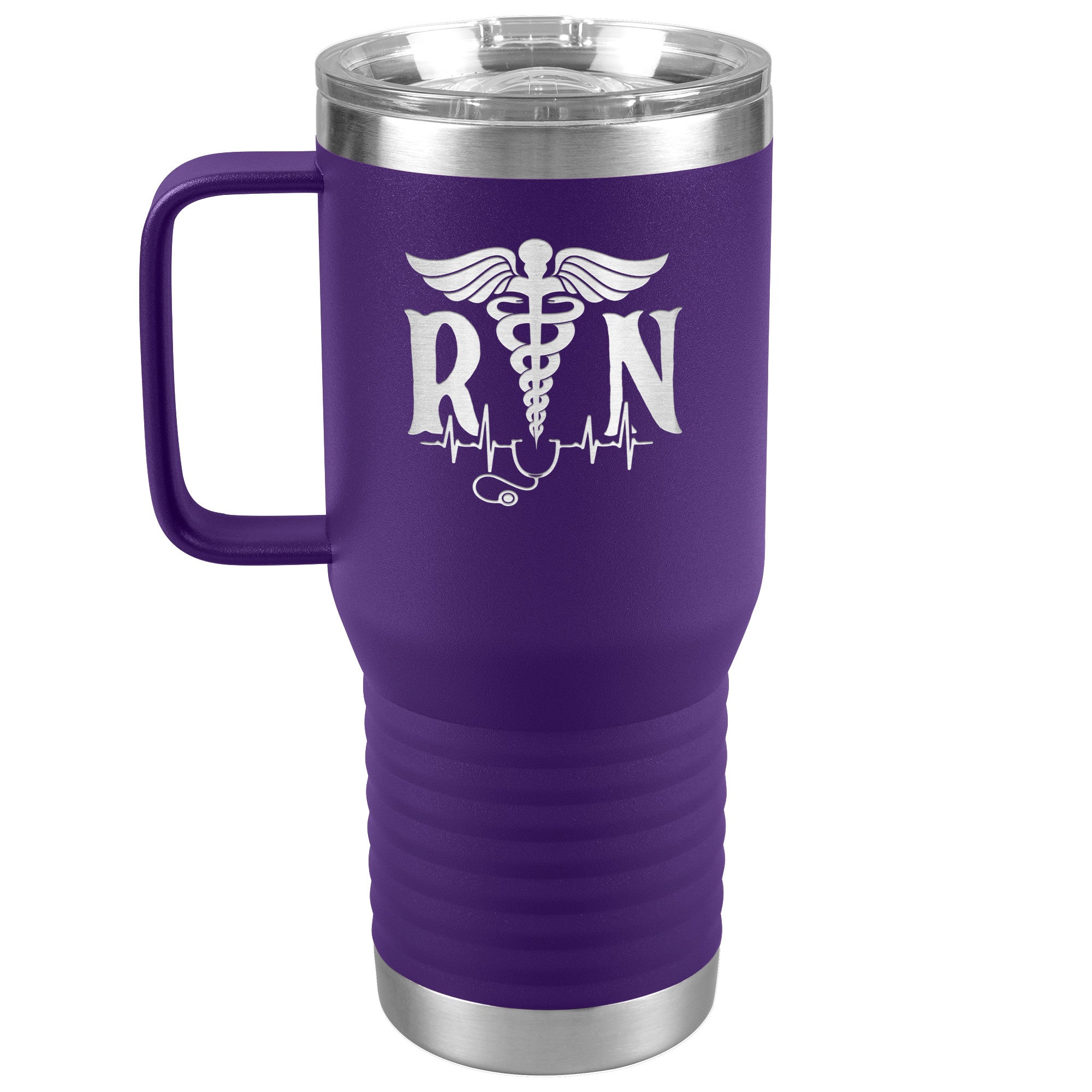 RN-Approved 20oz Travel Tumbler - Your Trusty Companion On the Go!