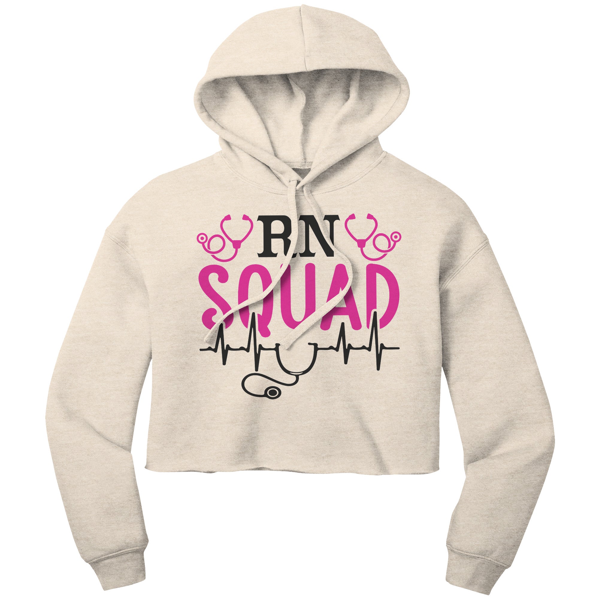 RN Squad Cropped Hoodie: The Ultimate Blend of Comfort & Professional Pride