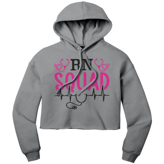 RN Squad Cropped Hoodie: The Ultimate Blend of Comfort & Professional Pride