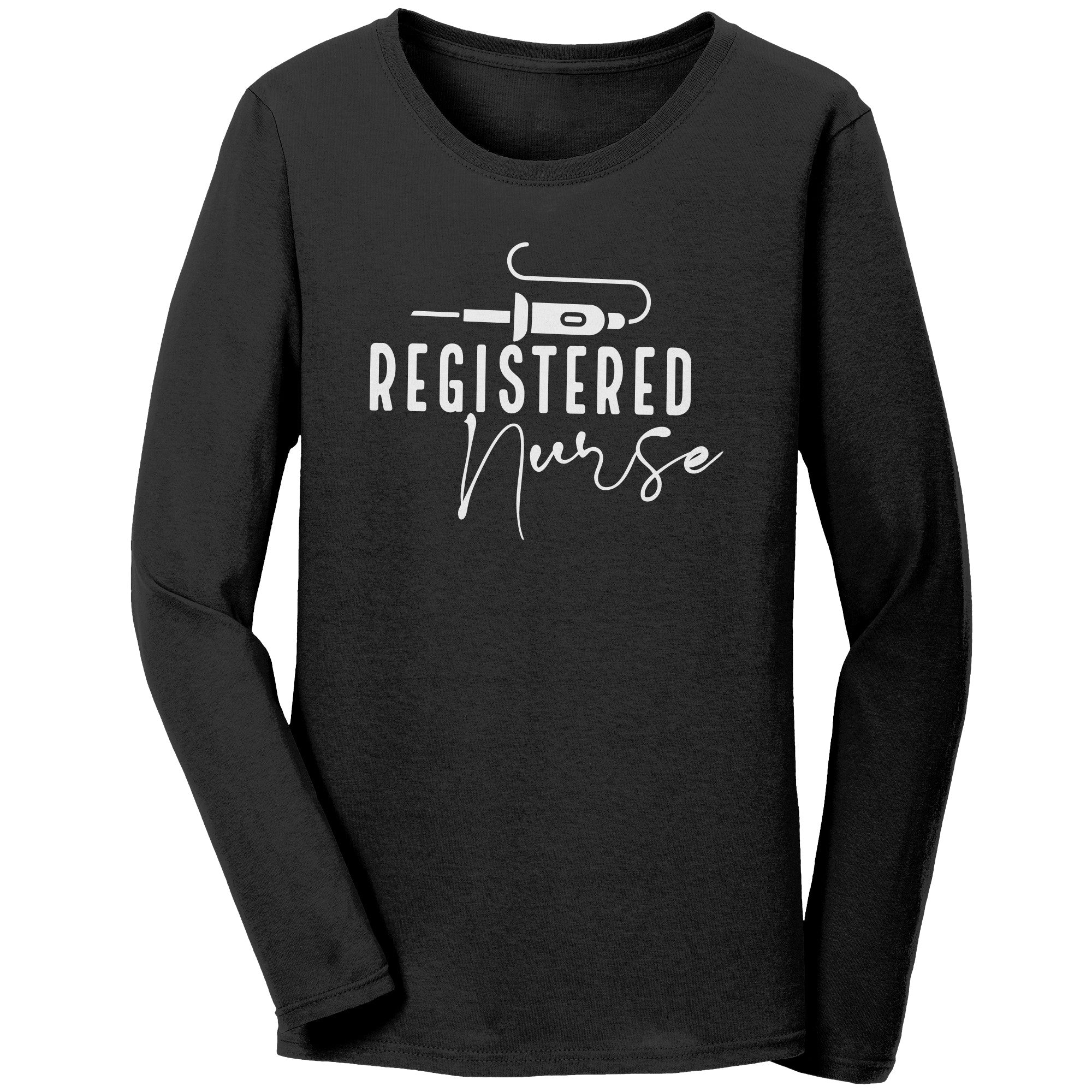 Registered Nurse Long Sleeve T-Shirt - Comfort and Style for Healthcare Professionals