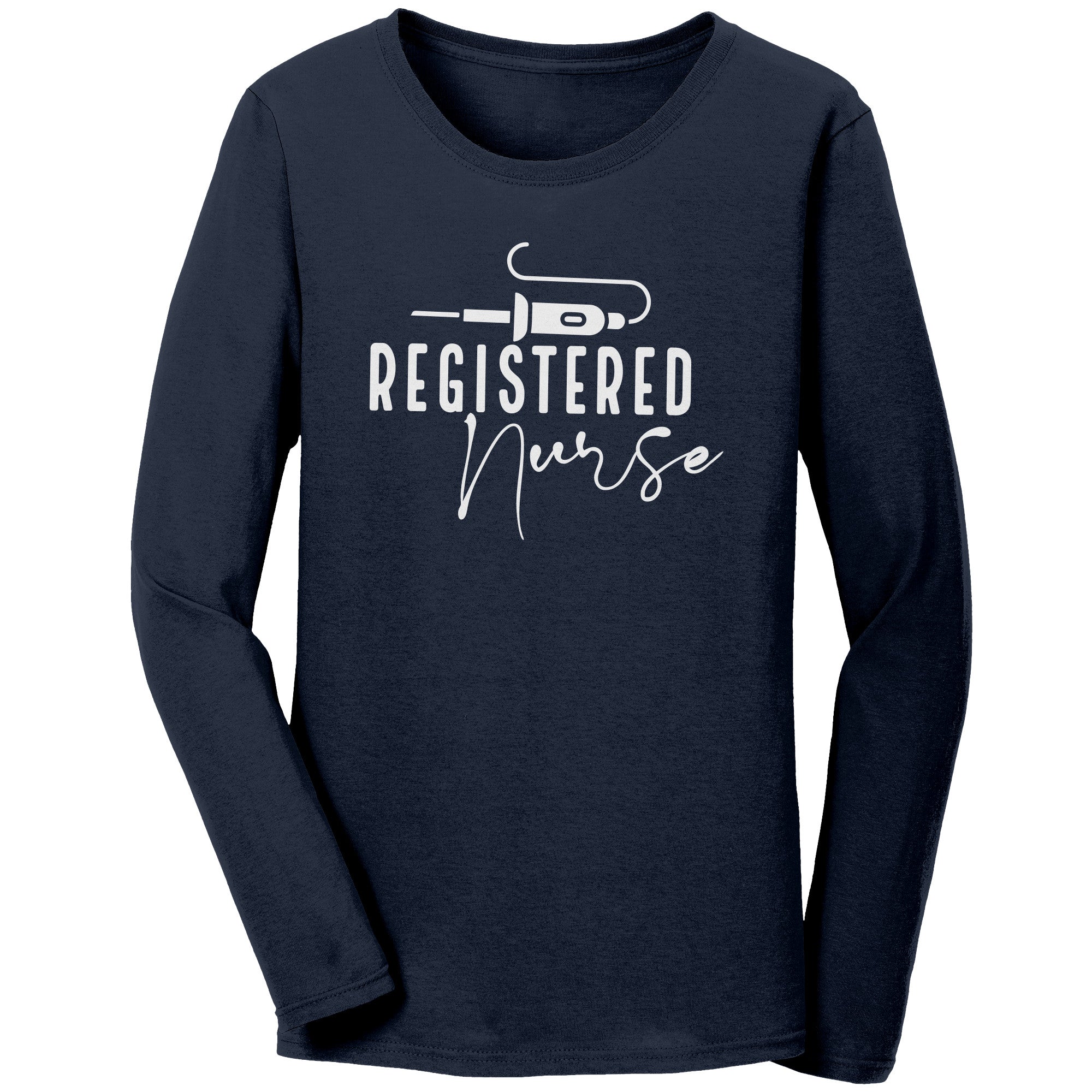 Registered Nurse Long Sleeve T-Shirt - Comfort and Style for Healthcare Professionals
