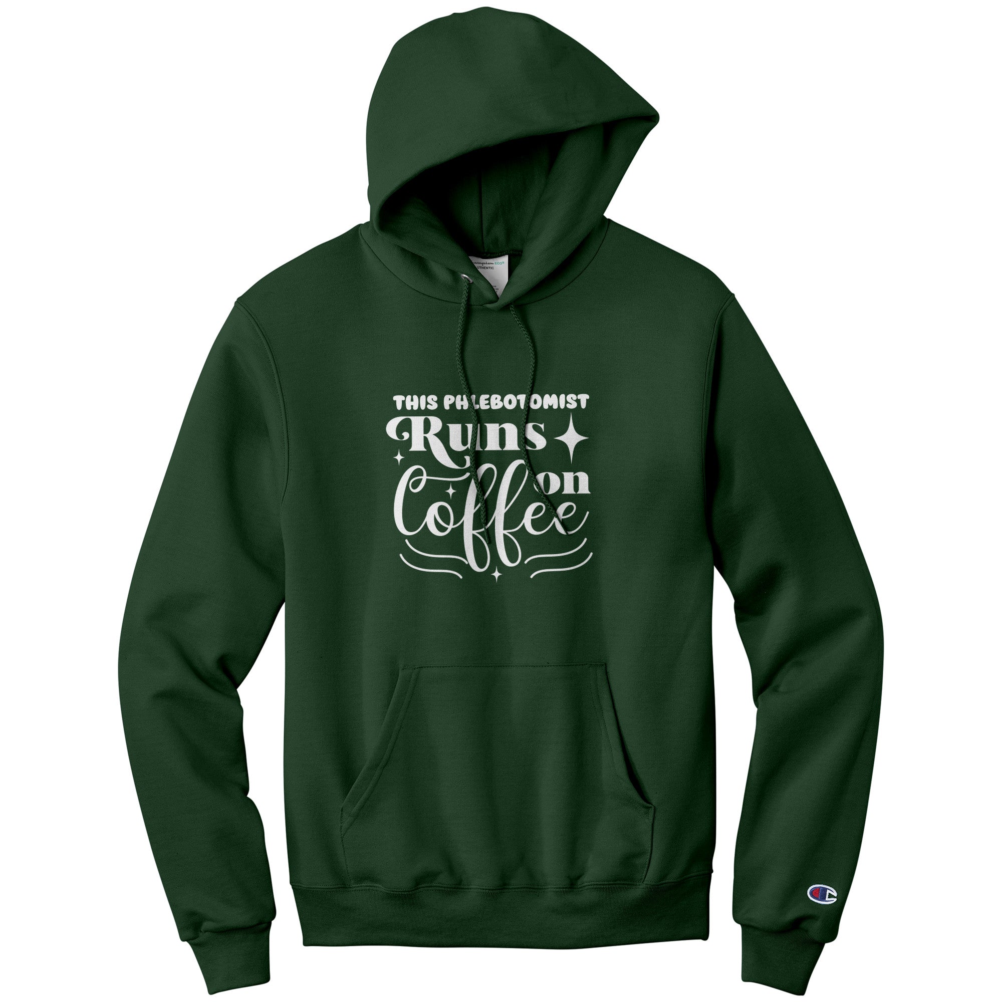 Stay Cozy and Caffeinated with our Champion Phlebotomist Hoodie