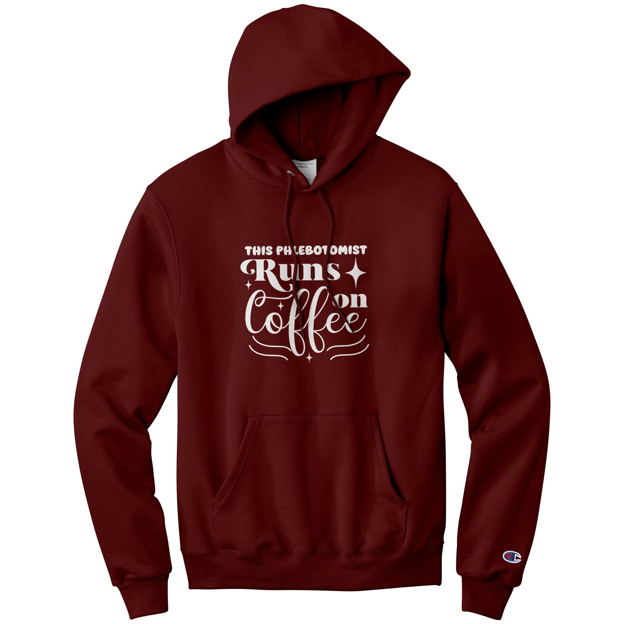 Stay Cozy and Caffeinated with our Champion Phlebotomist Hoodie