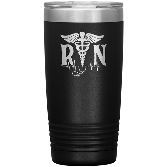 Stay Energized on Shifts with Our RN 20oz Insulated Tumbler