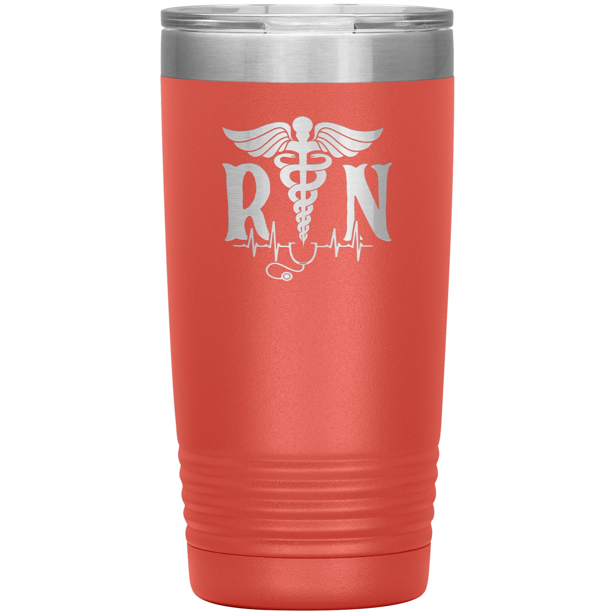 Stay Energized on Shifts with Our RN 20oz Insulated Tumbler