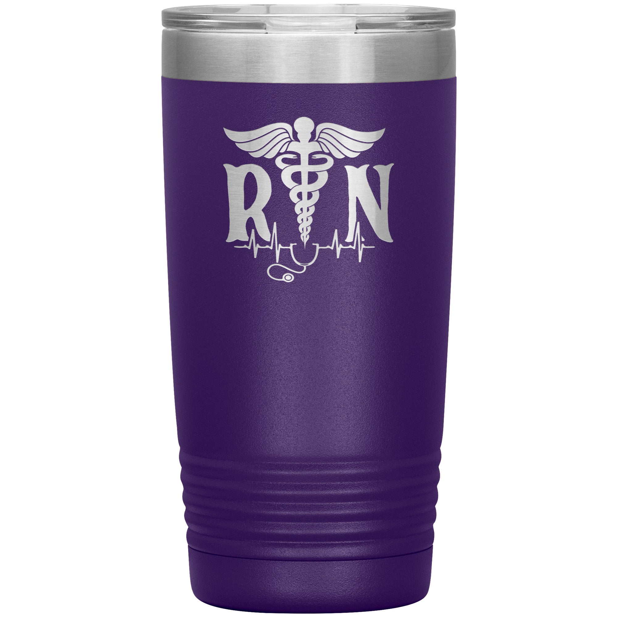 Stay Energized on Shifts with Our RN 20oz Insulated Tumbler