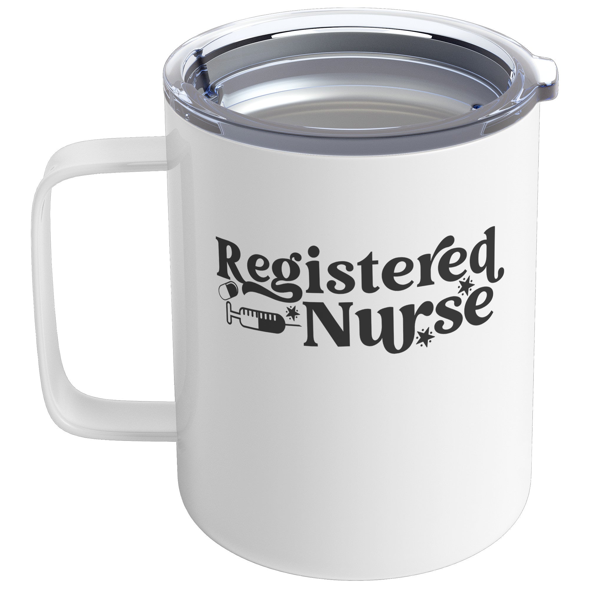 Stay Energized with our 10 oz Insulated Coffee Mug for Registered Nurses