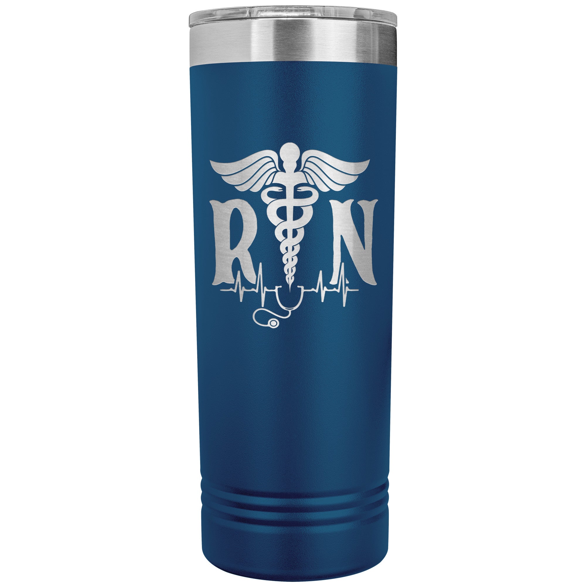 Stay Refreshed on Shift with our 22oz Registered Nurse Skinny Tumbler