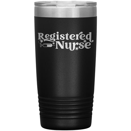 Stay Refreshed on the Go with Our Registered Nurse 20oz Insulated Tumbler