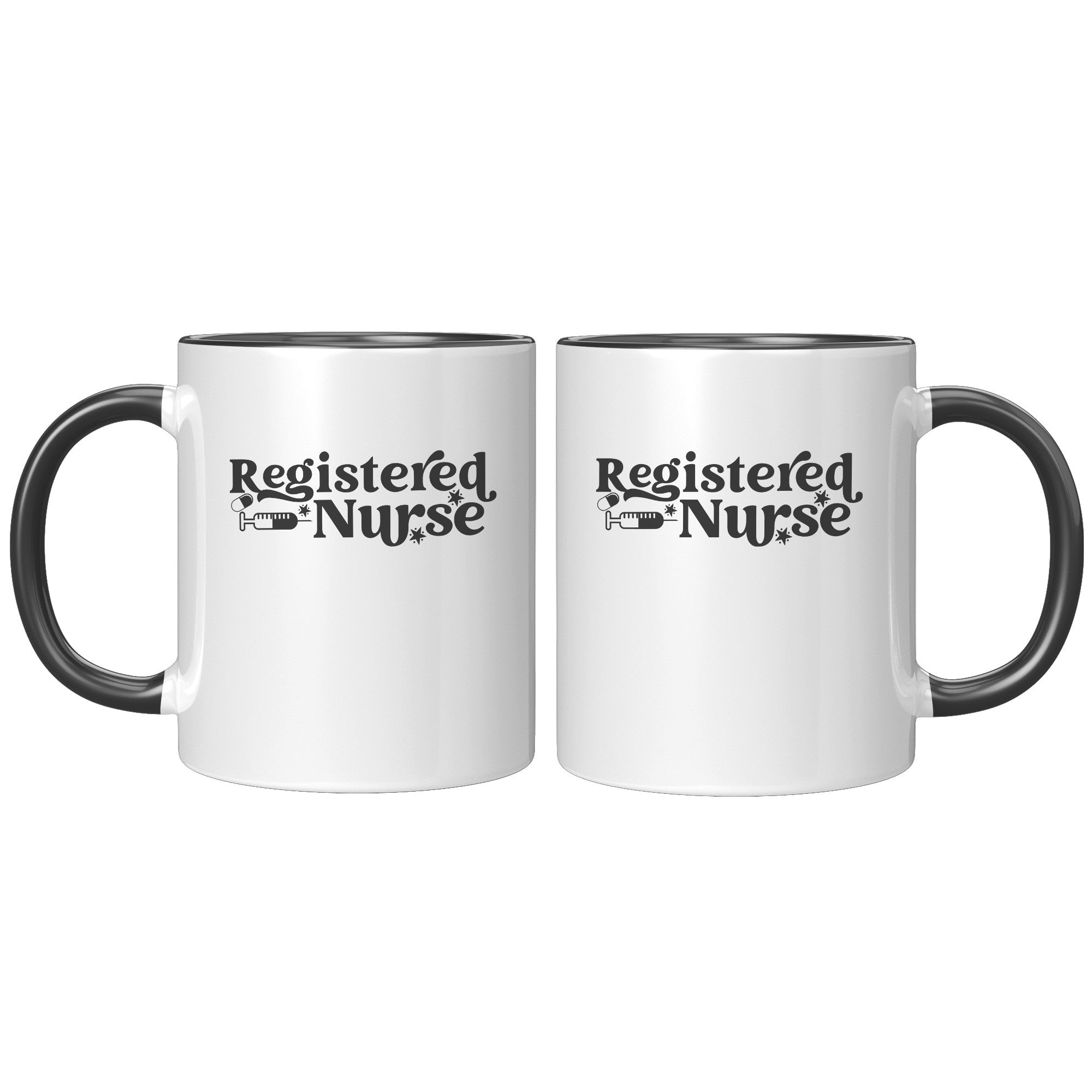 Vibrant 11 oz Registered Nurse Accent Mug - Add Color to Your Mornings!