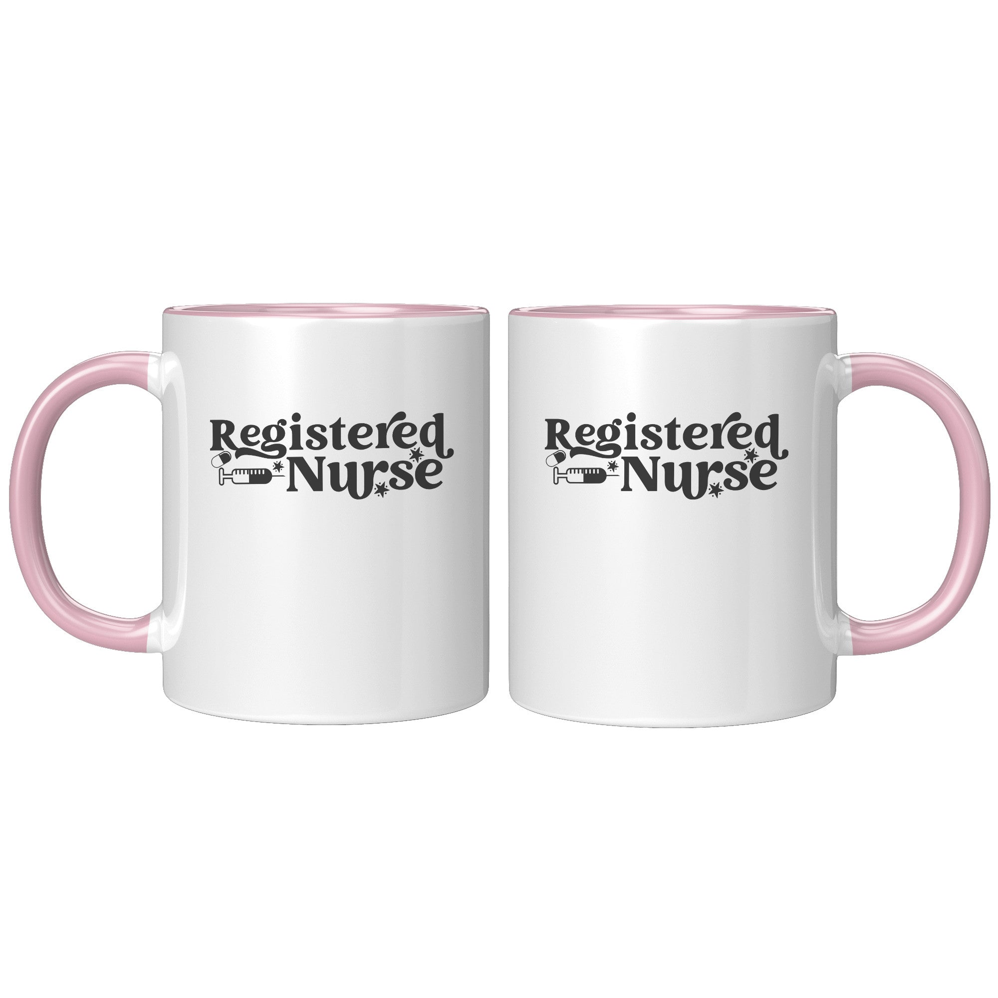 Vibrant 11 oz Registered Nurse Accent Mug - Add Color to Your Mornings!